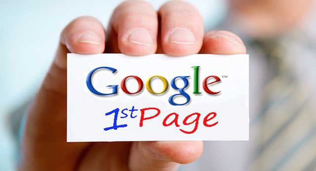 first page google ranking in Laguna Hills ca